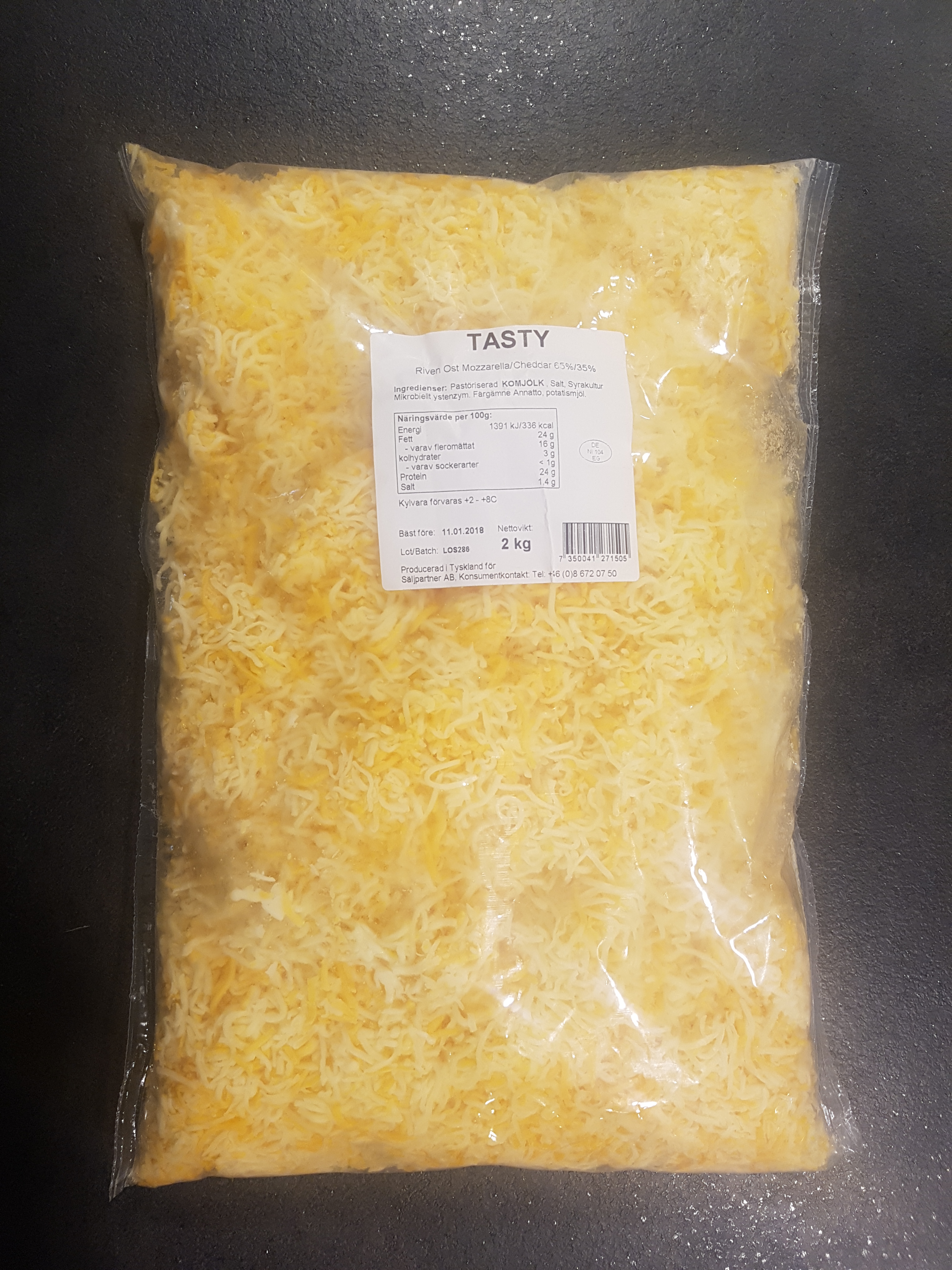 Riven Mozzarella & Cheddar 31%