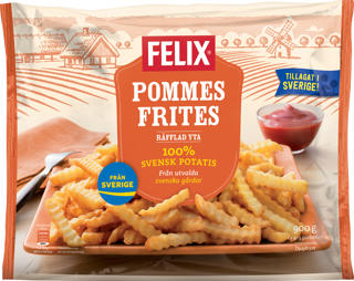 Pommes Frites Räfflade