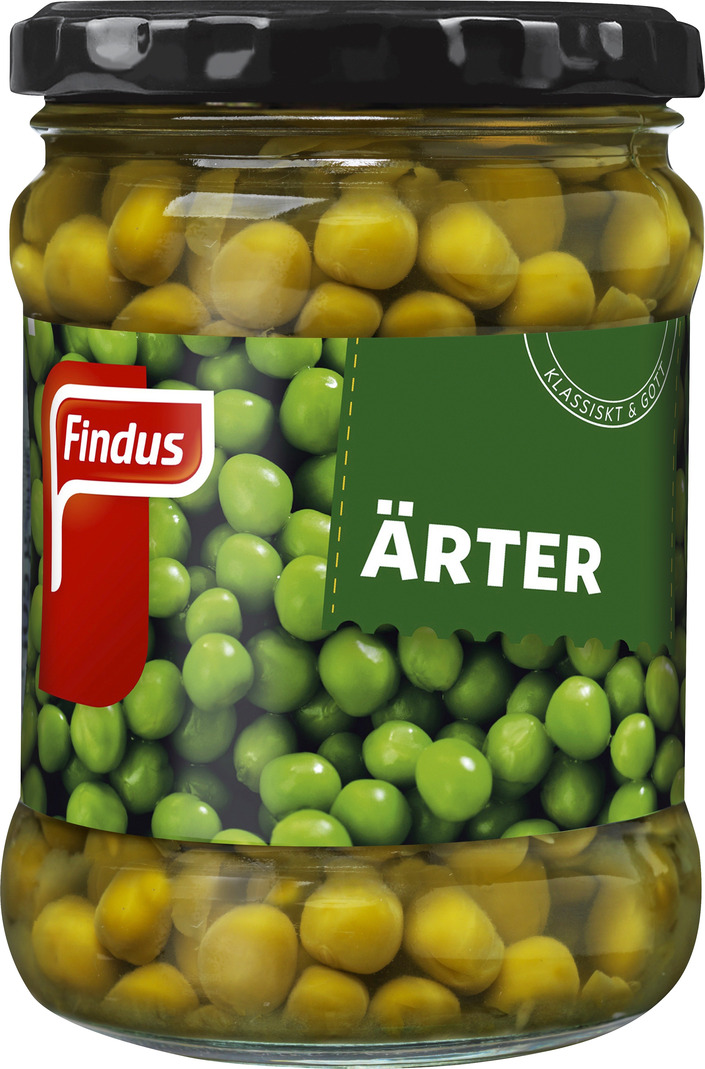 Gröna Ärtor glasburk