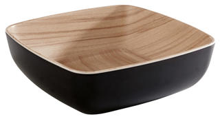 Frida Skål Melamin Svart/Trämönstrad
16,5x16,5x5,5cm 85cl