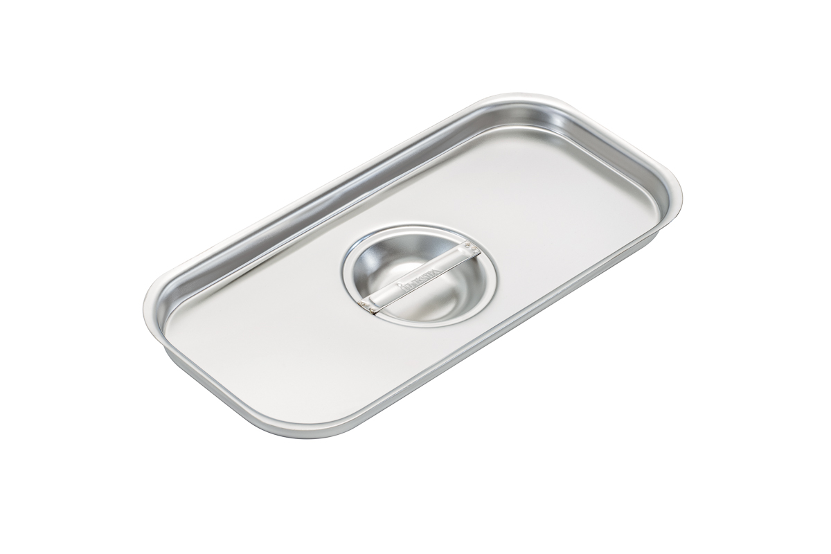 Lock med Handtag Rostfri GN 1/3