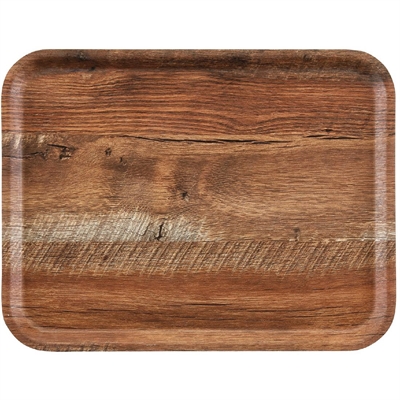 Madeira bricka Ek brun trälaminat 43x33cm