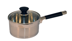 Kastrull med  glaslock 1,5L