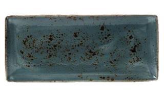Craft Blå tallrik 37x17cm