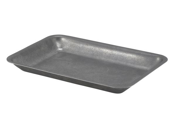 Vintage Steel Bricka 20x14x2cm