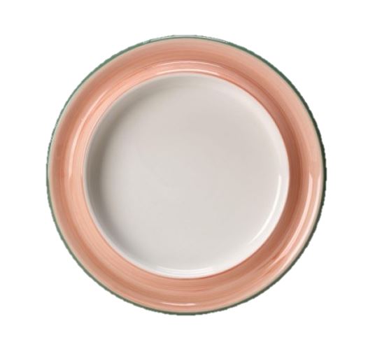 Rio rosa pet-emot tallrik Ø21,6cm