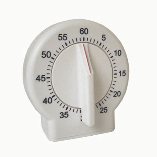 Kökstimer plast vit 60