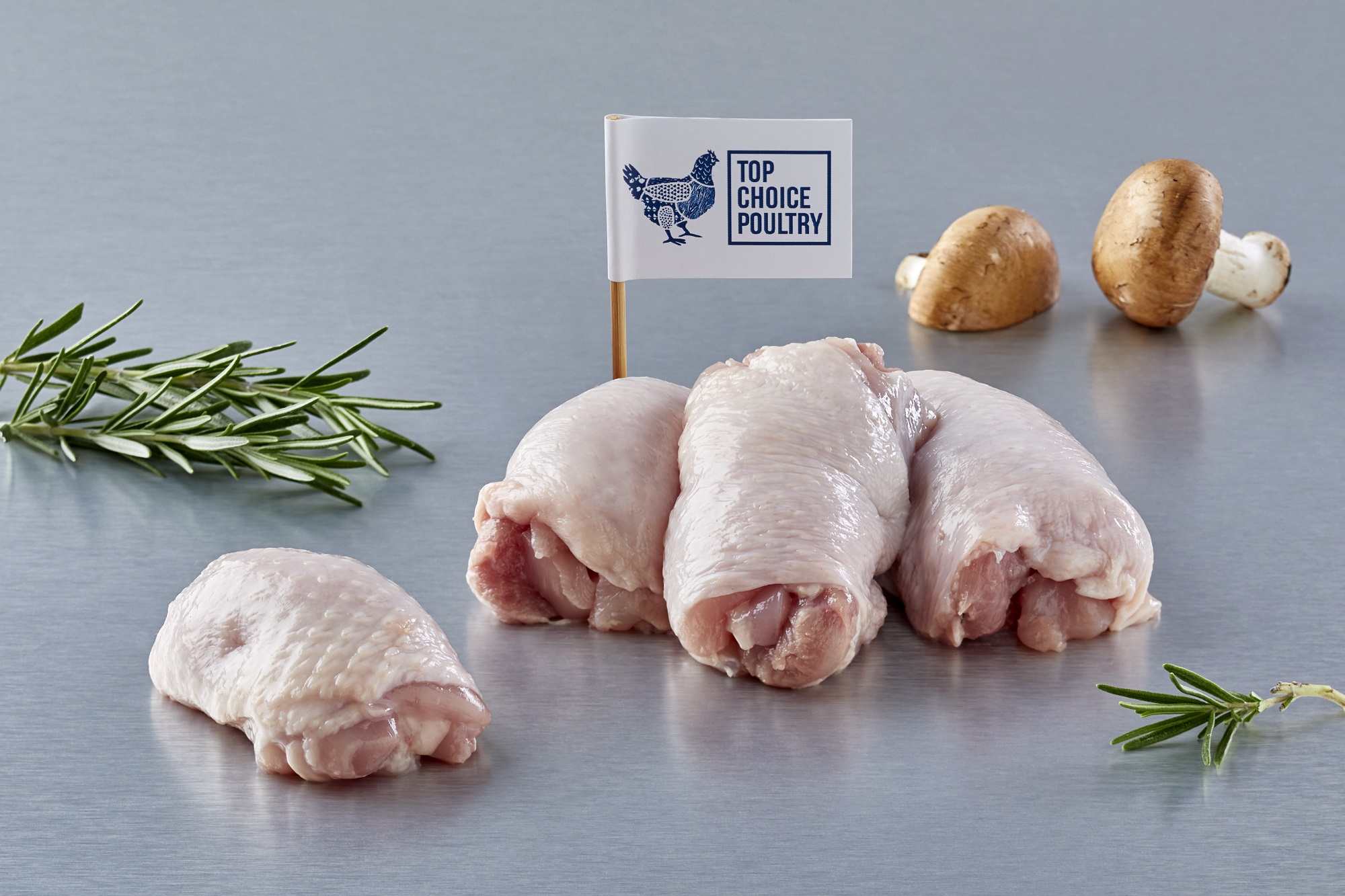 Kycklinglårfilé med Skinn