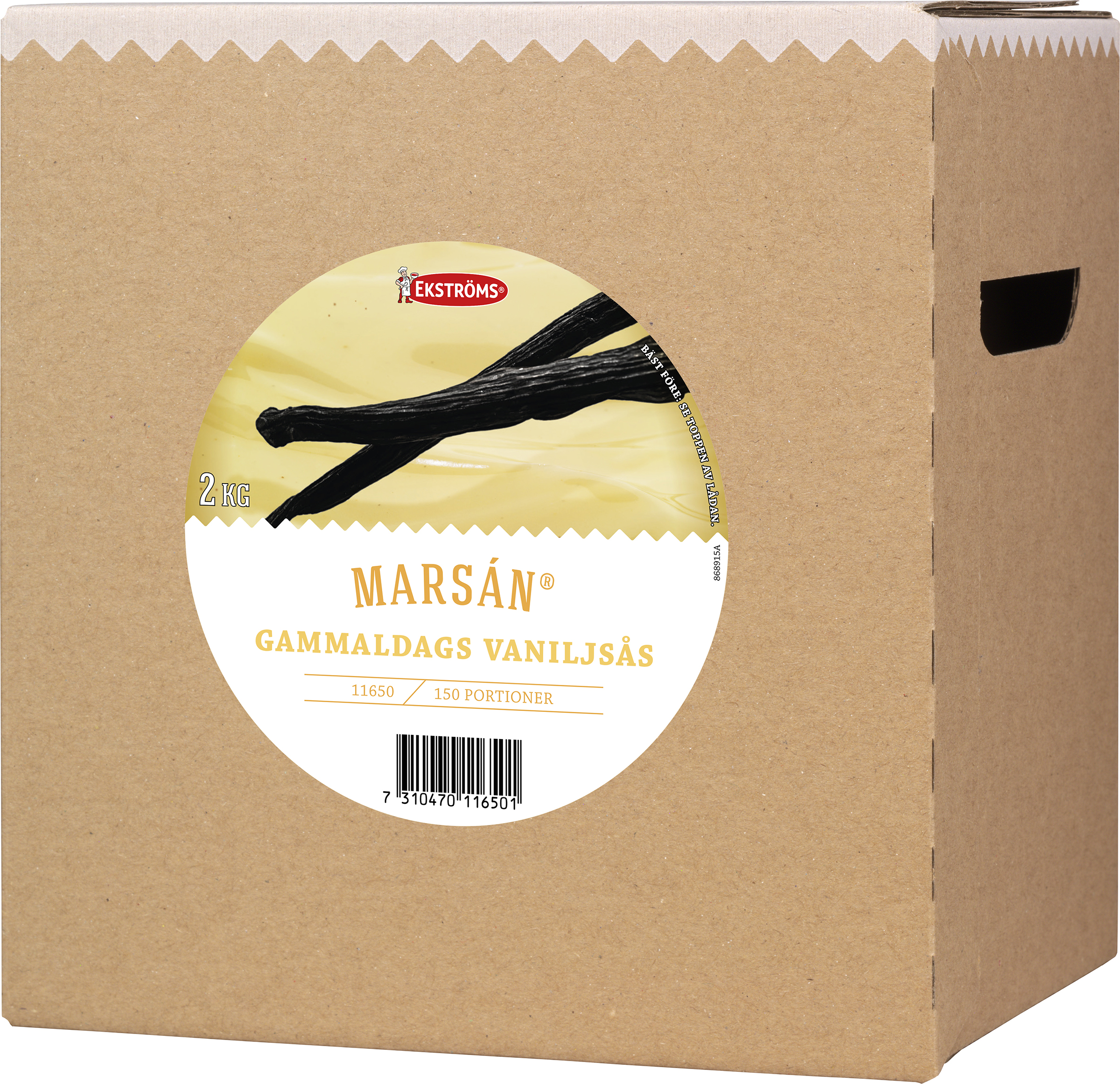 Marsan Gammaldags Vaniljsås 150 portioner