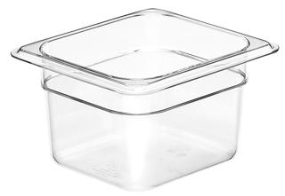 Kantin Polykarbonat Transparent GN 1/6x100mm 1,5L