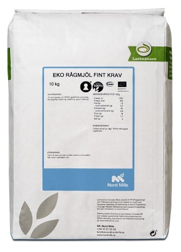 Rågmjöl Fint KRAV EKO