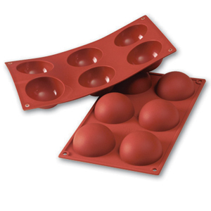 Gastroflex Rund Halvkula 6st Ø70x35mm