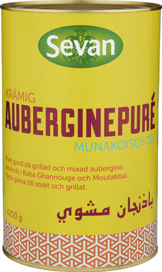 Auberginepuré Rostad