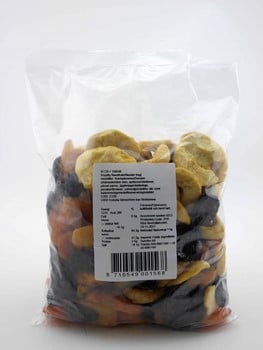 Blandfrukt Torkad