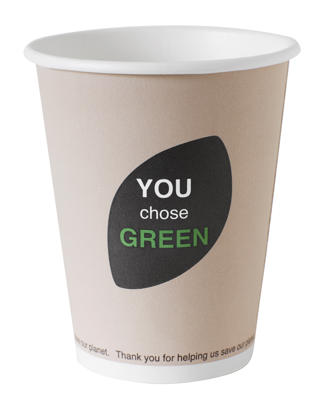 Kaffebägare Papper+PLA Thank you 24 cl