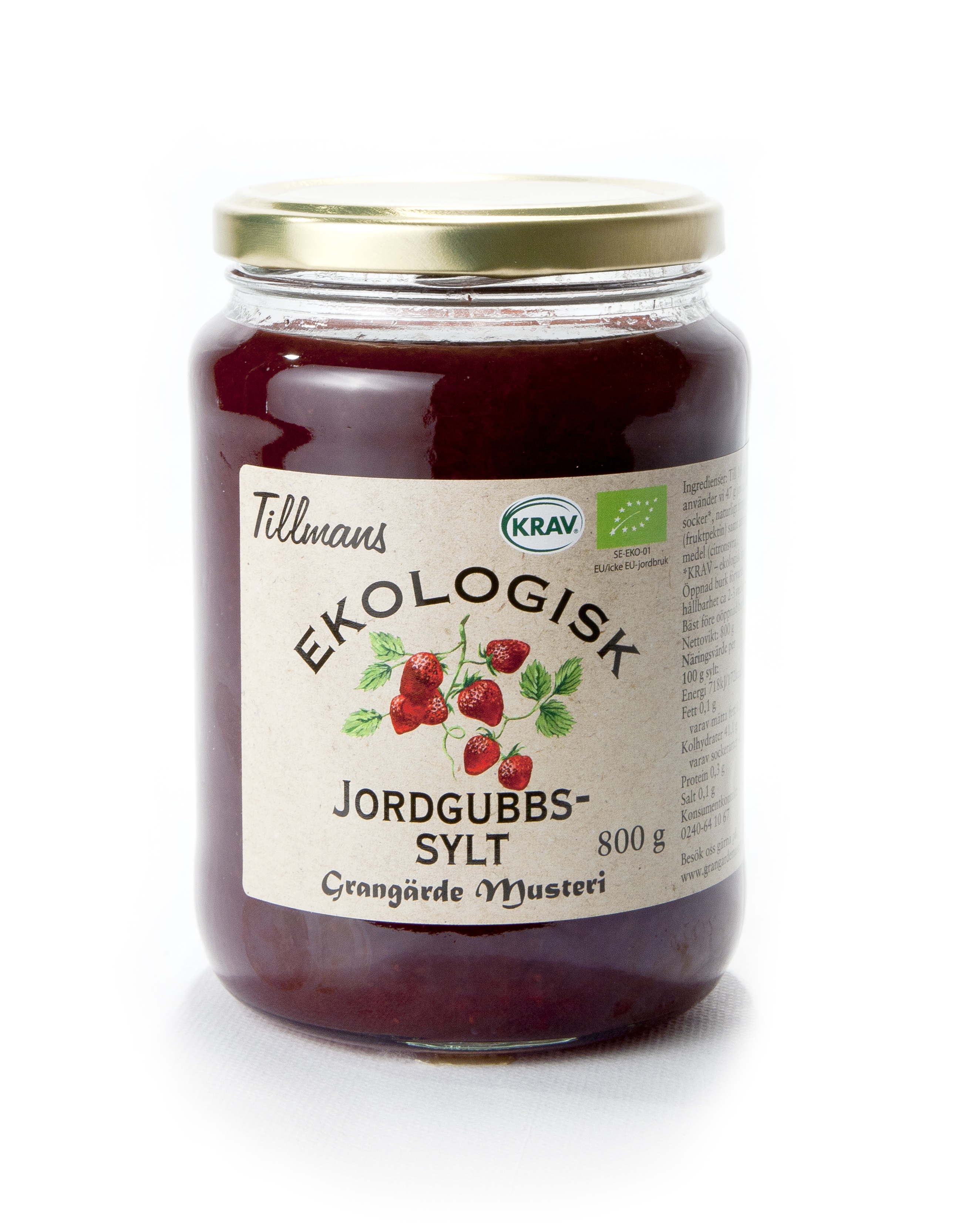 Jordgubbssylt KRAV