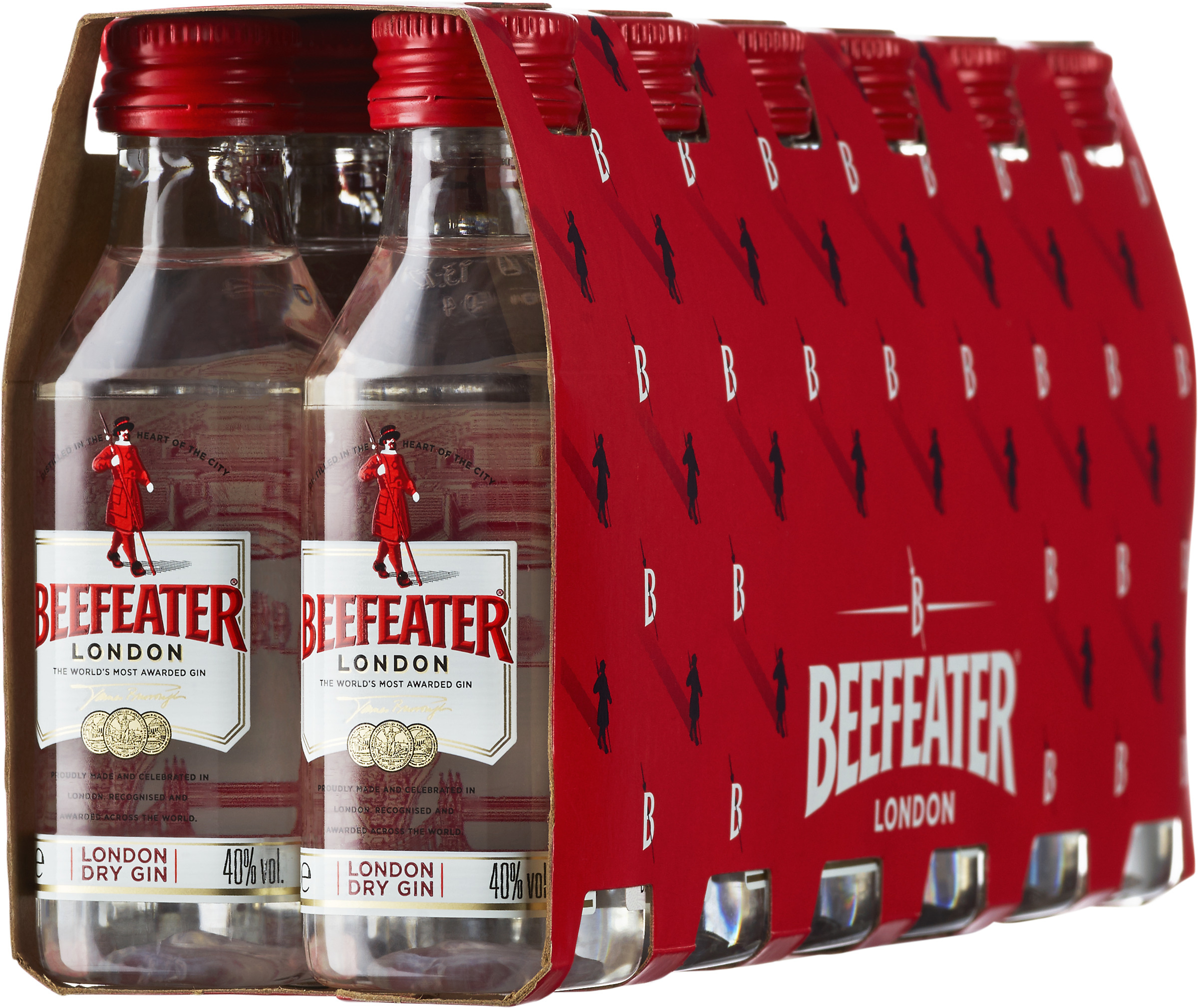 Beefeater London Dry Gin 12x5 cl Småflaskor