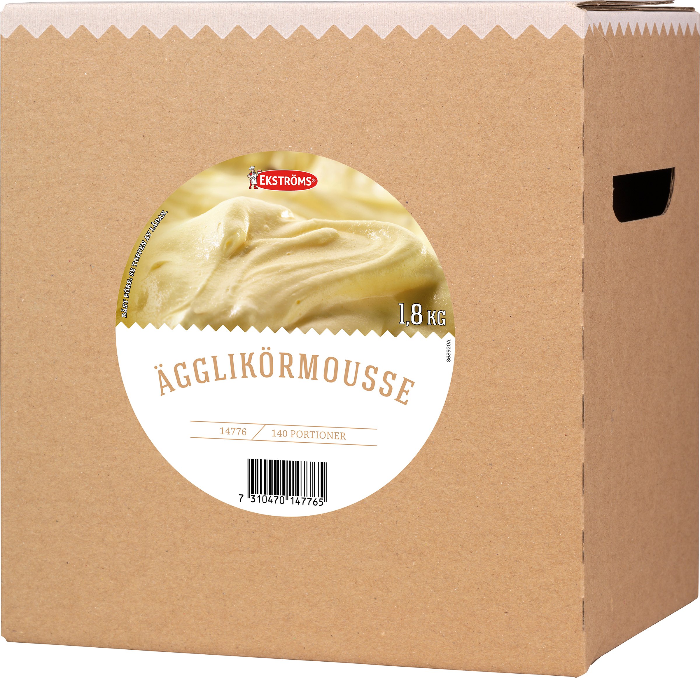 Ägglikörmousse 140 portioner