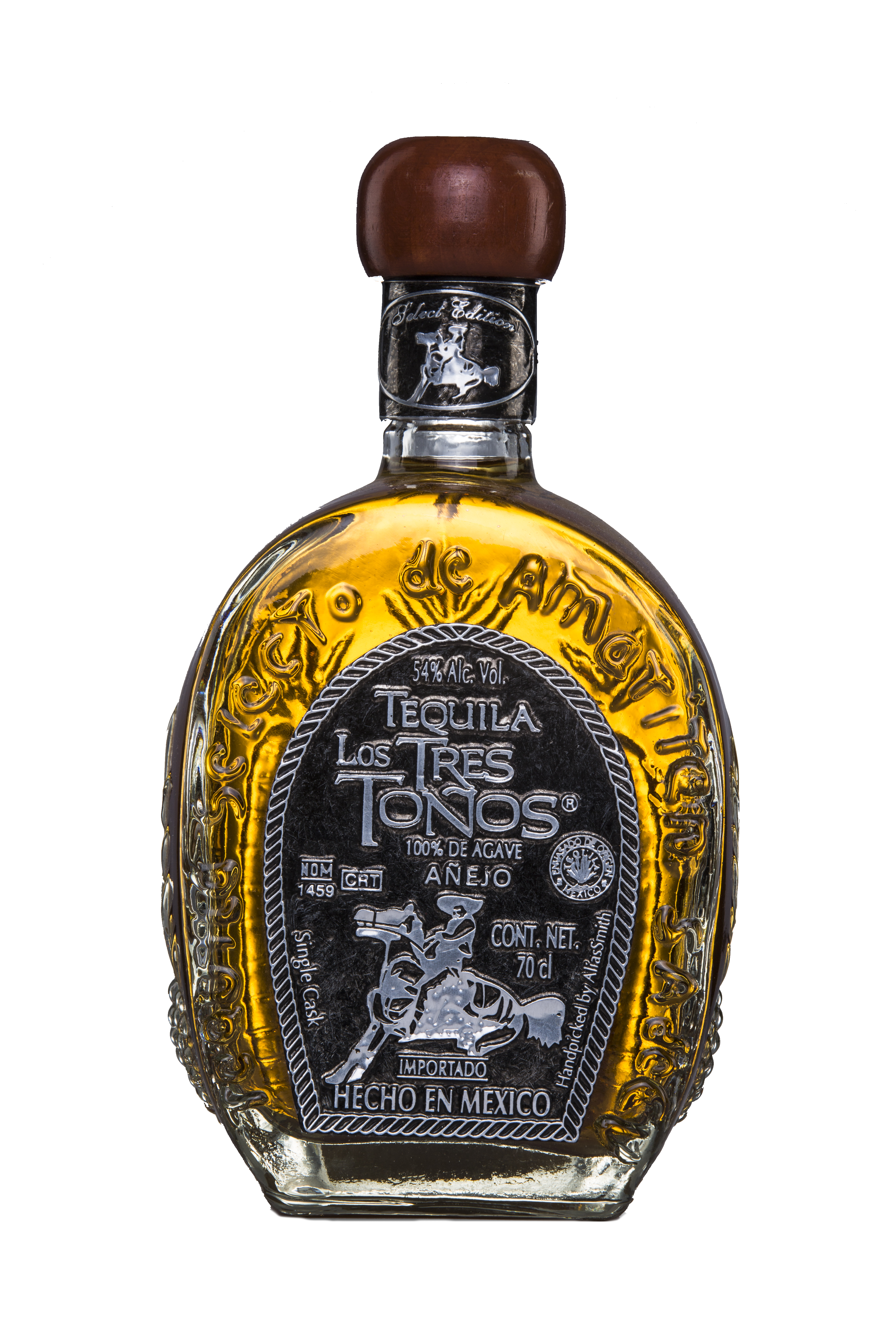 Los Tres Toños Tequila Añejo