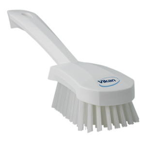 Diskborste bred vit 27mm