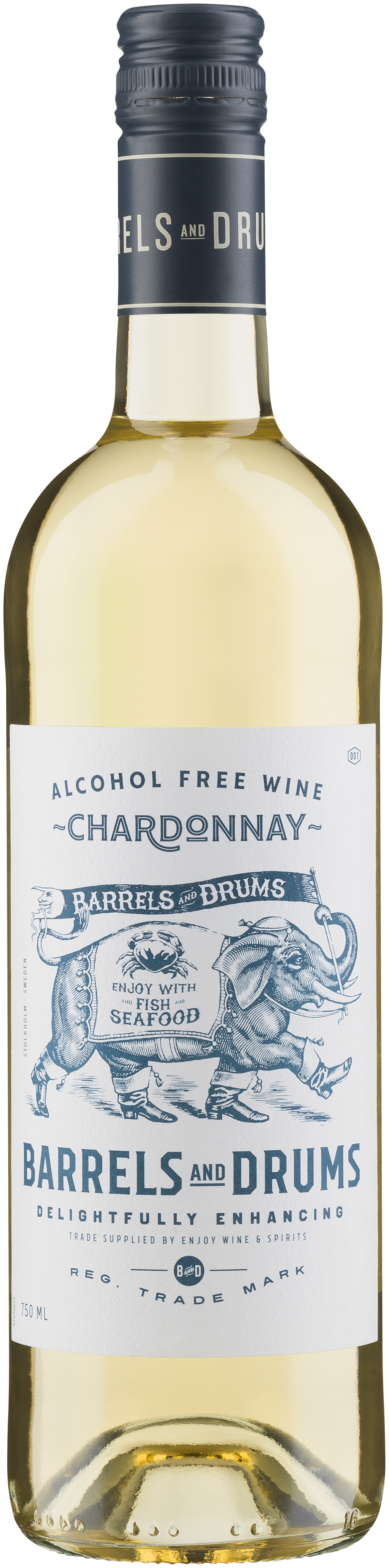 Barrels & Drums Chardonnay Alkoholfri
