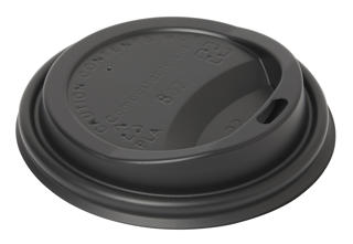 Lock CPLA till kaffebägare 24cl Svart