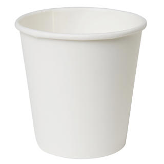 Kaffebägare Papper+PLA Vit 12cl