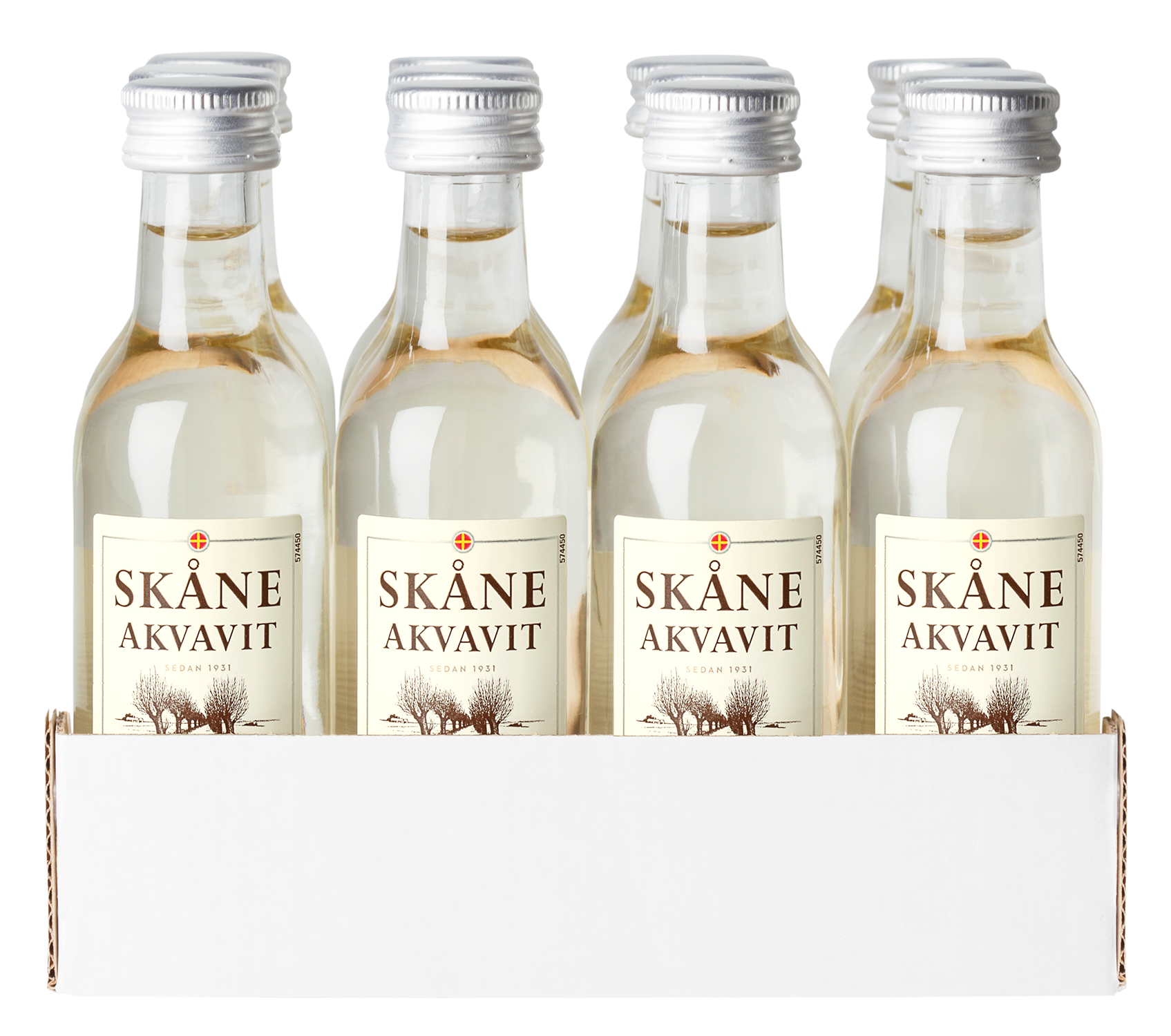 Skåne Aquavit 12x5 cl Småflaskor