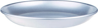 Skaldjursfat aluminium Ø24 cm h4,5 cm