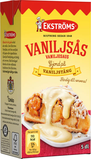 Färdig Vaniljsås
