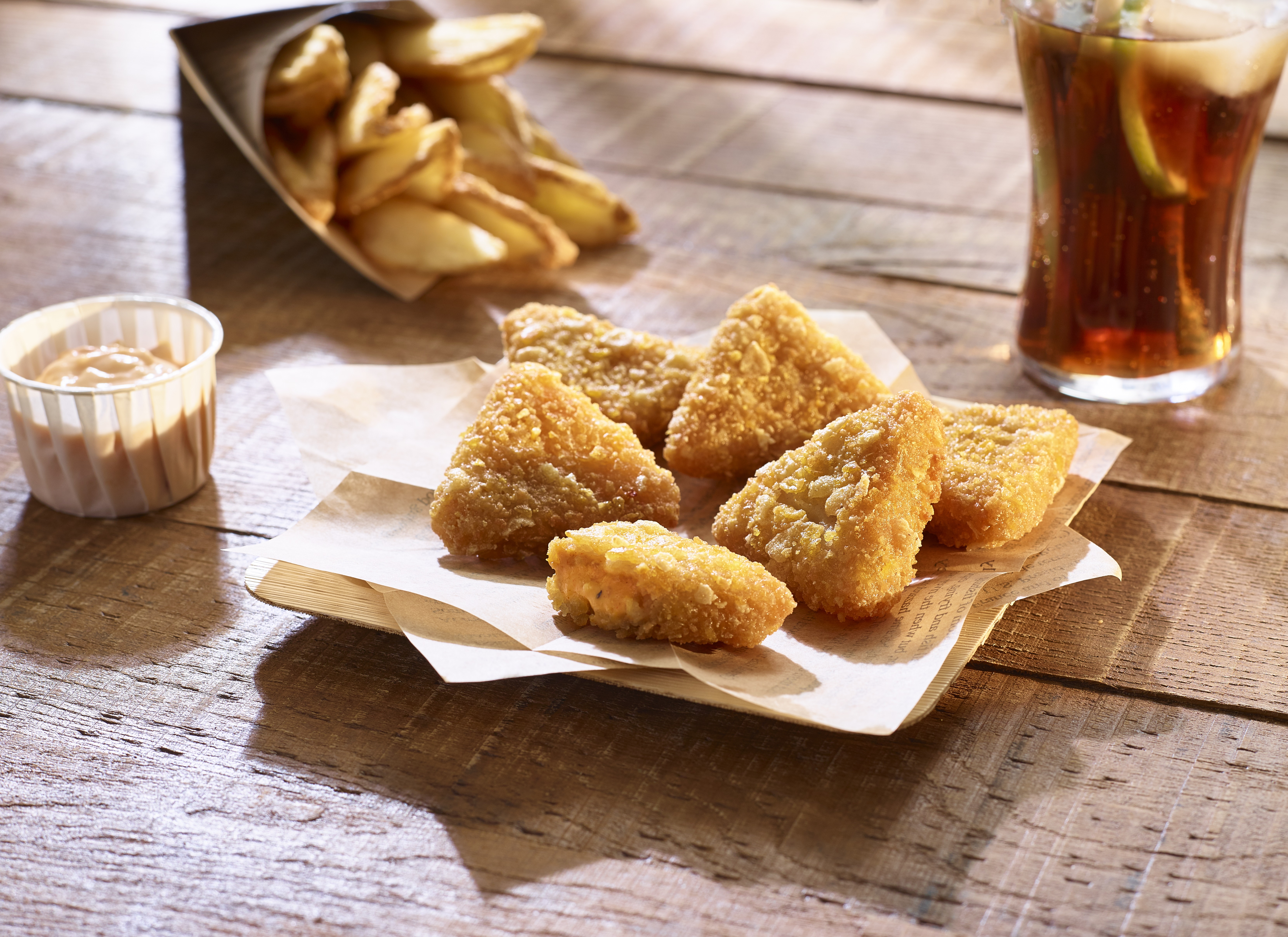 Nacho Cheese Triangles