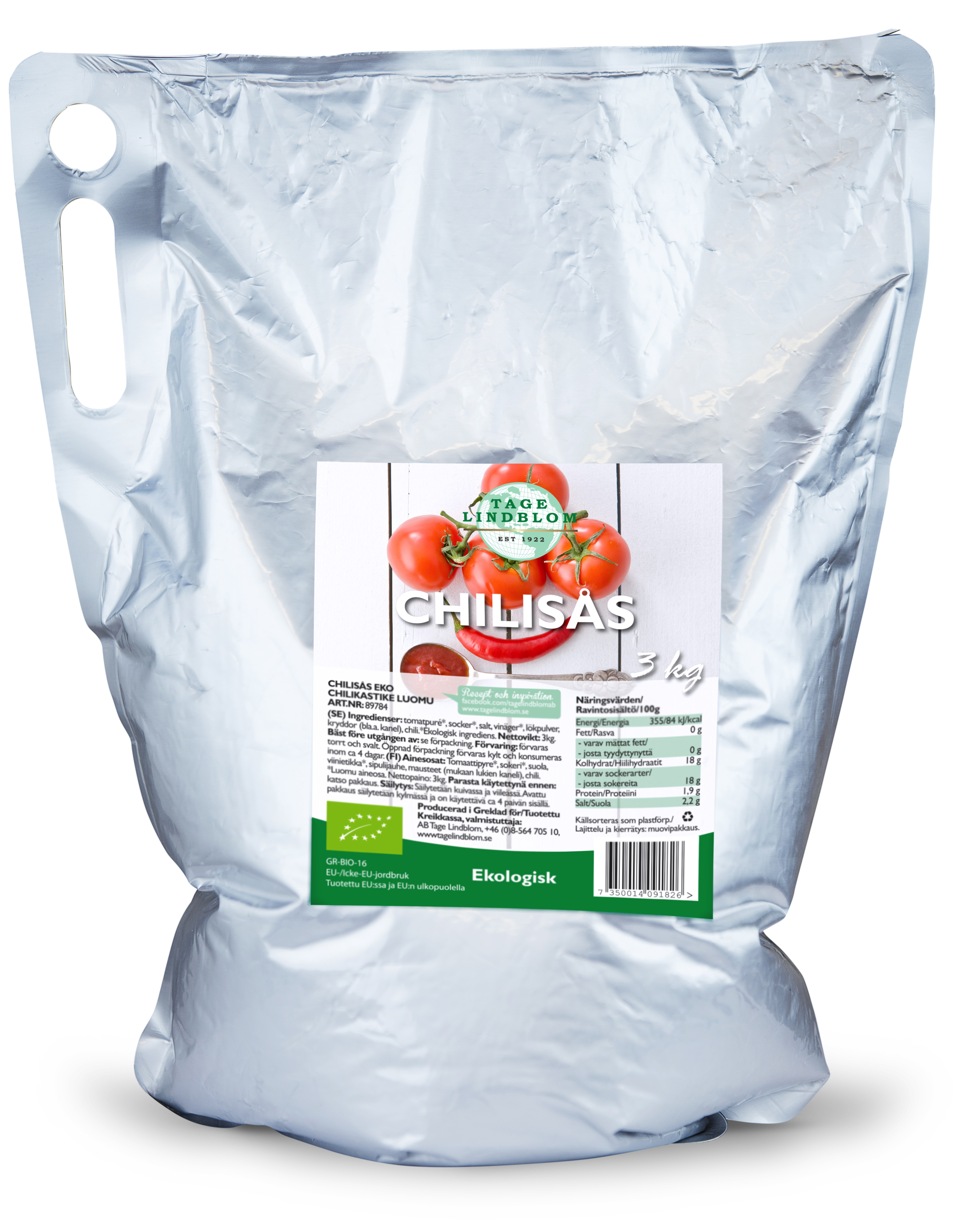 Chilisås Ståpåse EKO