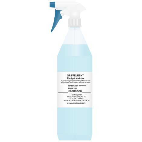 Griffelrent sprayflaska 1L