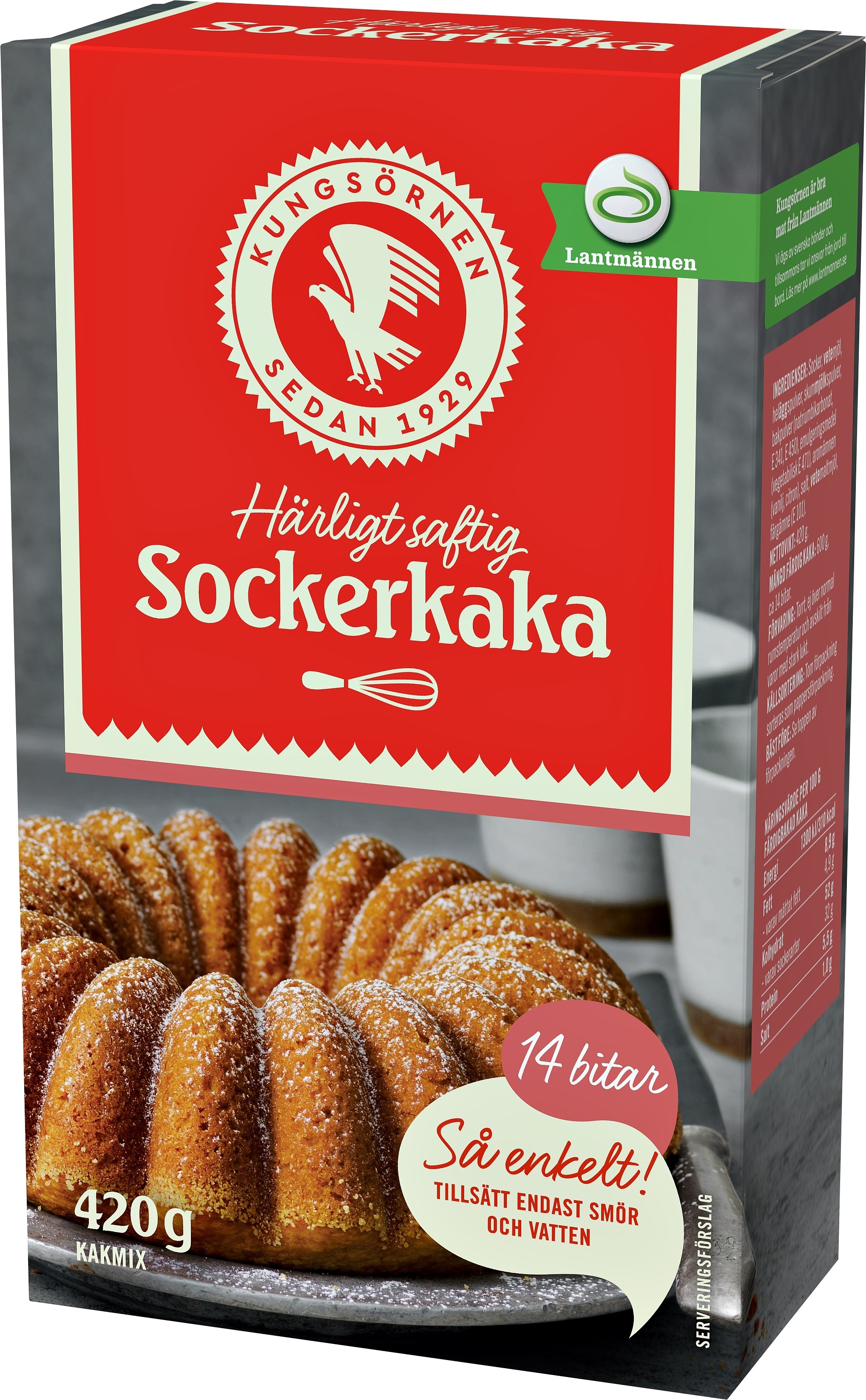 Sockerkaka Mix