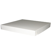 Tårtlock Kartong Vit 250x250x40mm