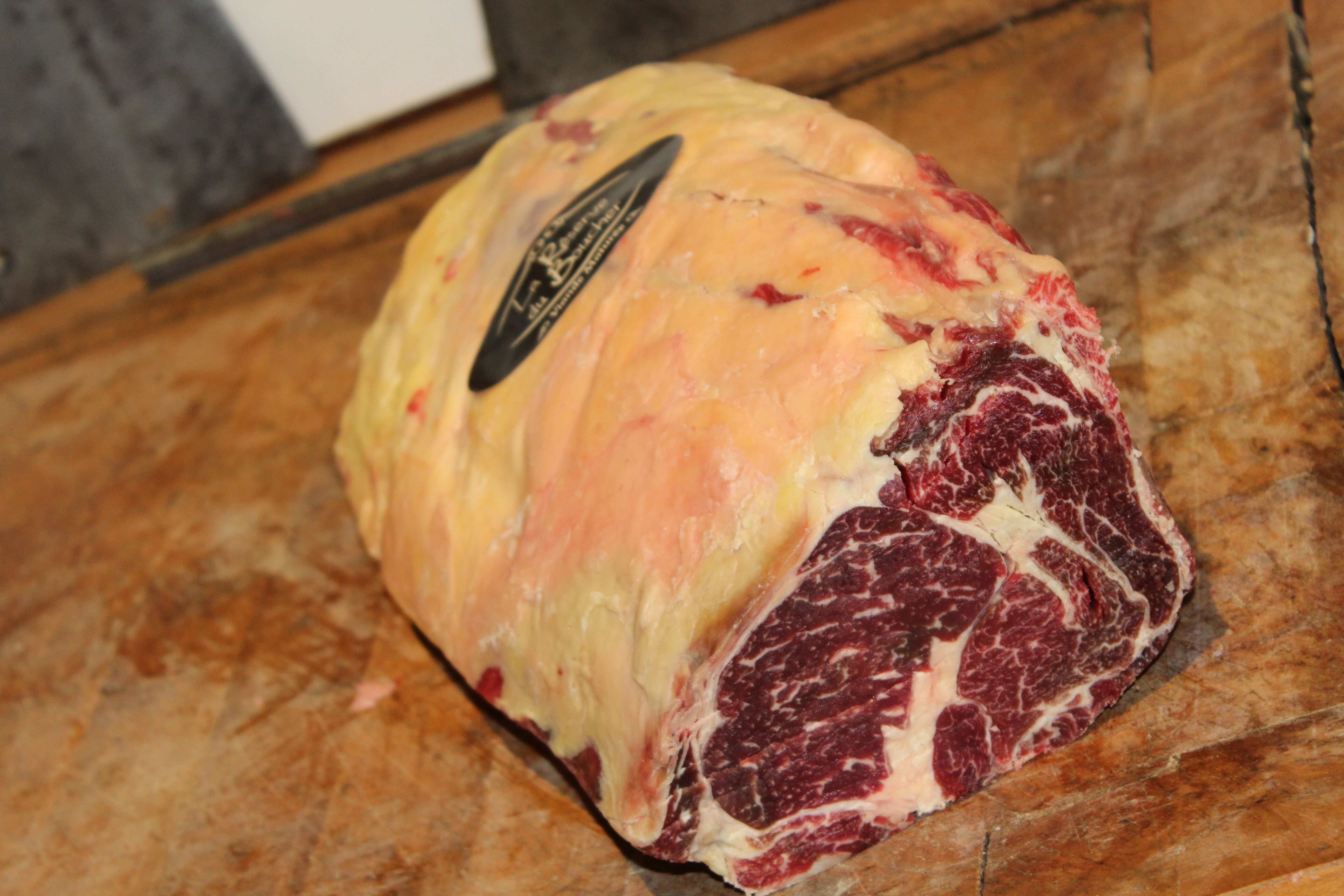 Entrecôte Normandie Hängmörat Frankrike