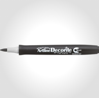 Märkpenna svart vattenbaserad