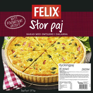 Kycklingpaj med Grönsaker