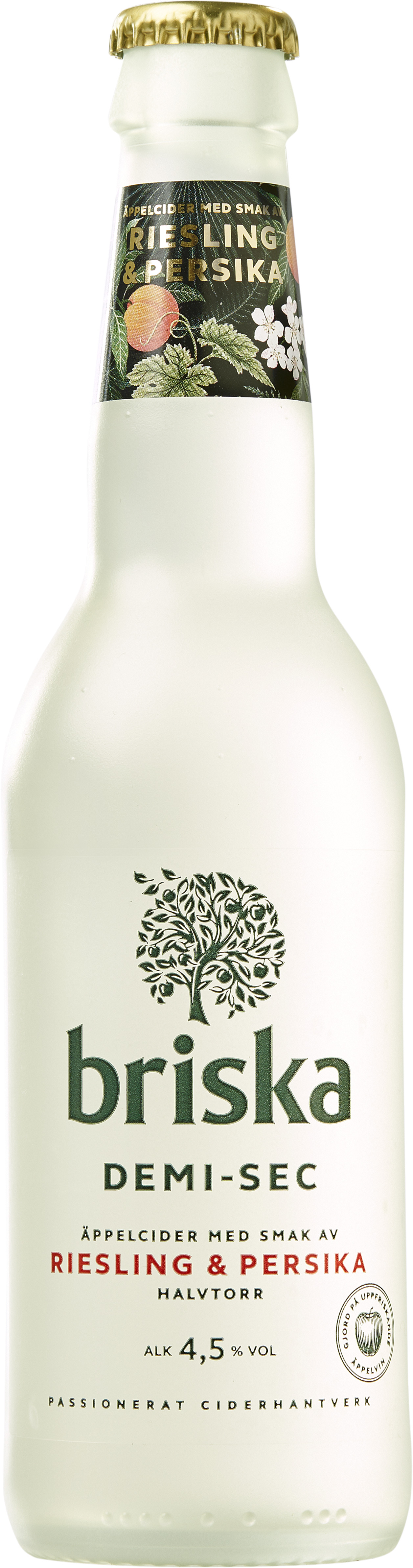 Briska Demi-Sec Riesling & Persika ENGL