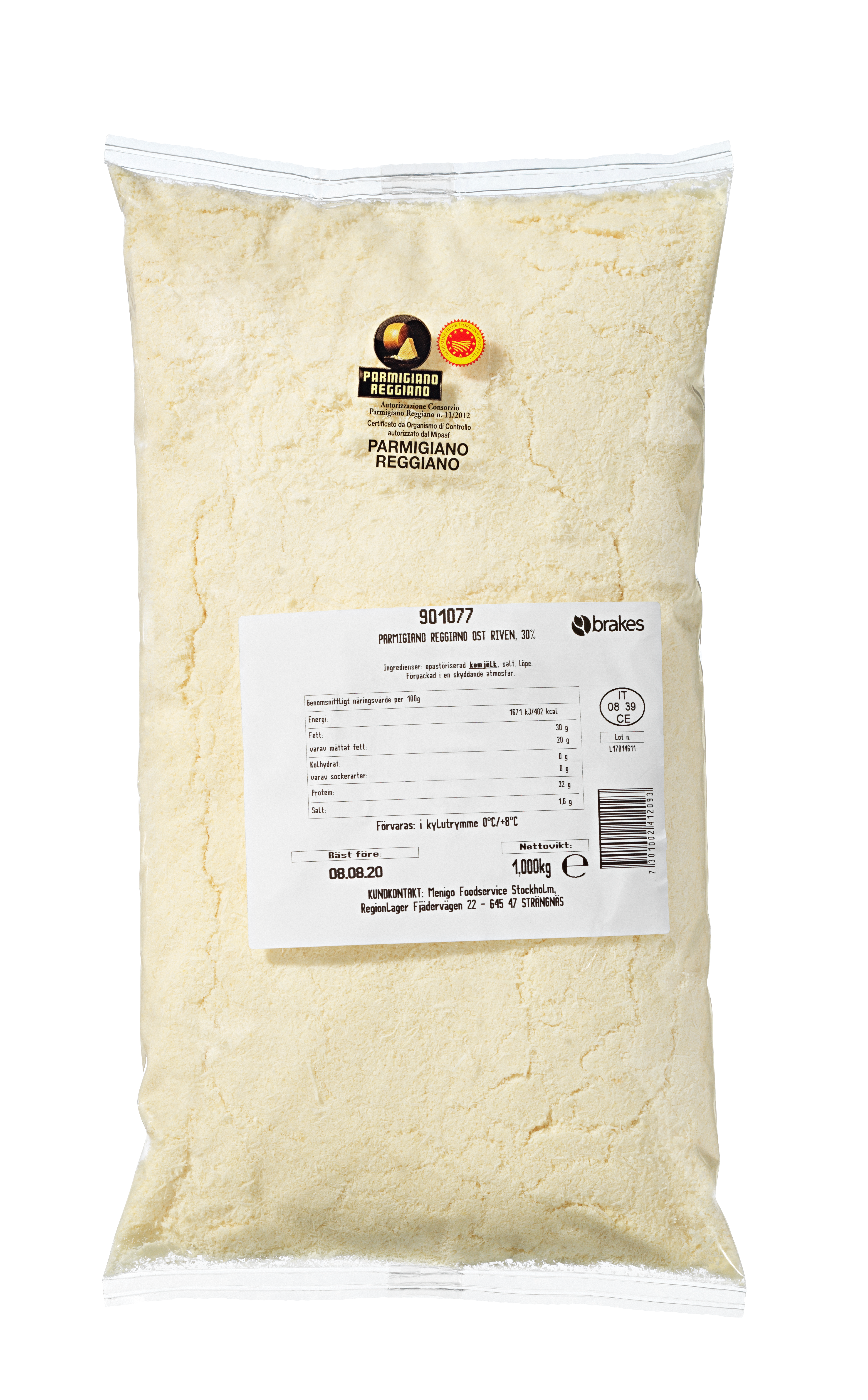 Parmigiano Reggiano 29,7%