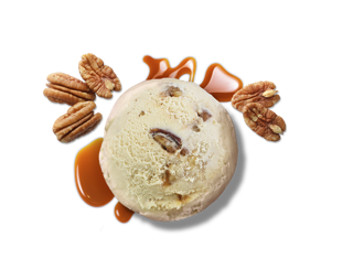 Glass Pecan Caramel