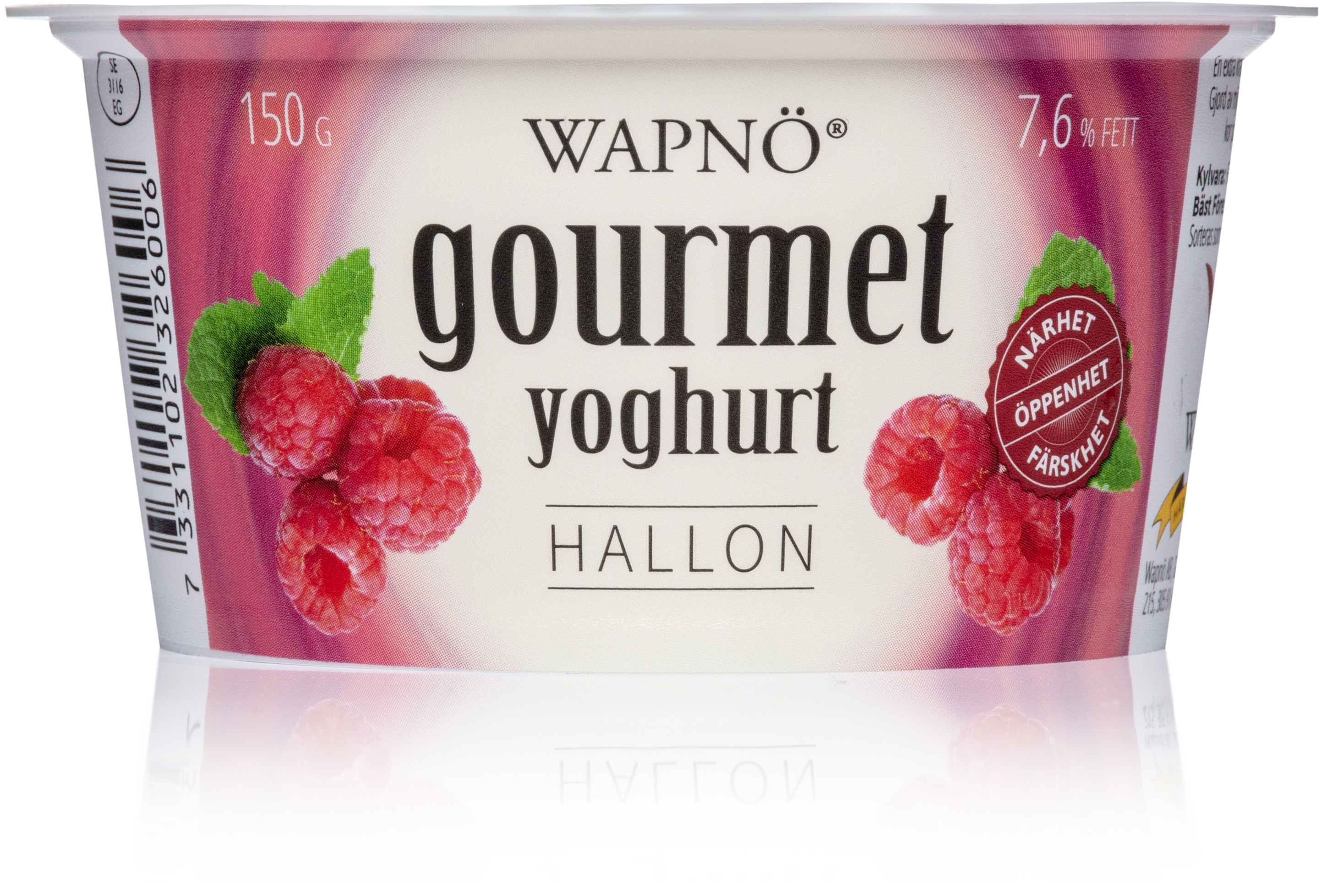 Hallonyoghurt Gourmet 7,6%