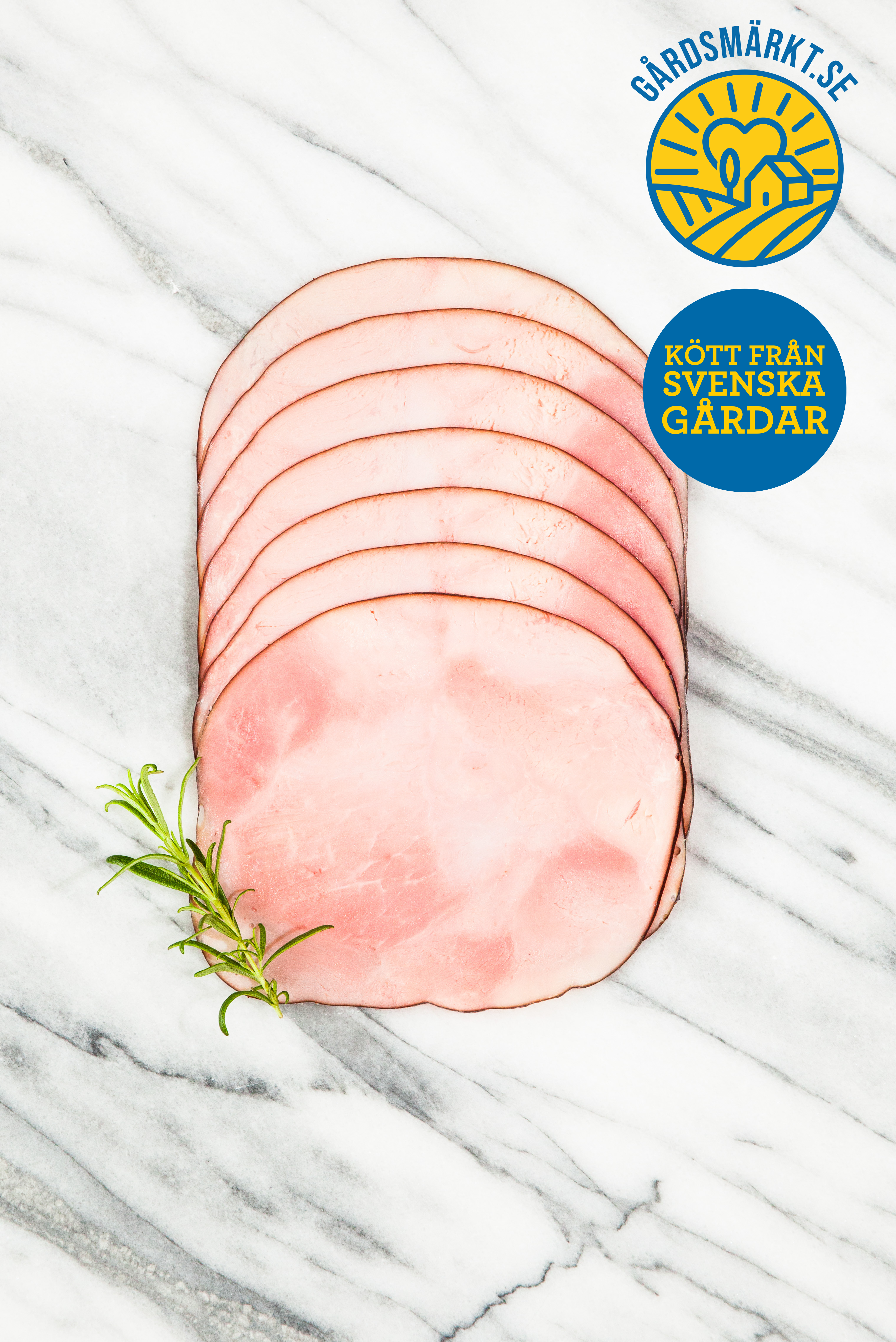Skinka Basturökt Gårdsmärkt Skivad