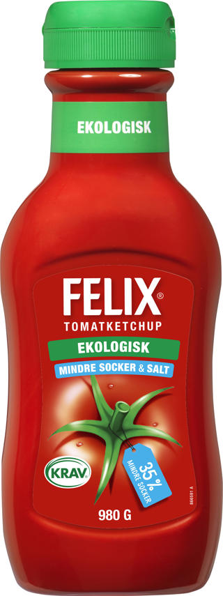 Ketchup Mindre Socker-Mindre Salt EKO KRAV EKO