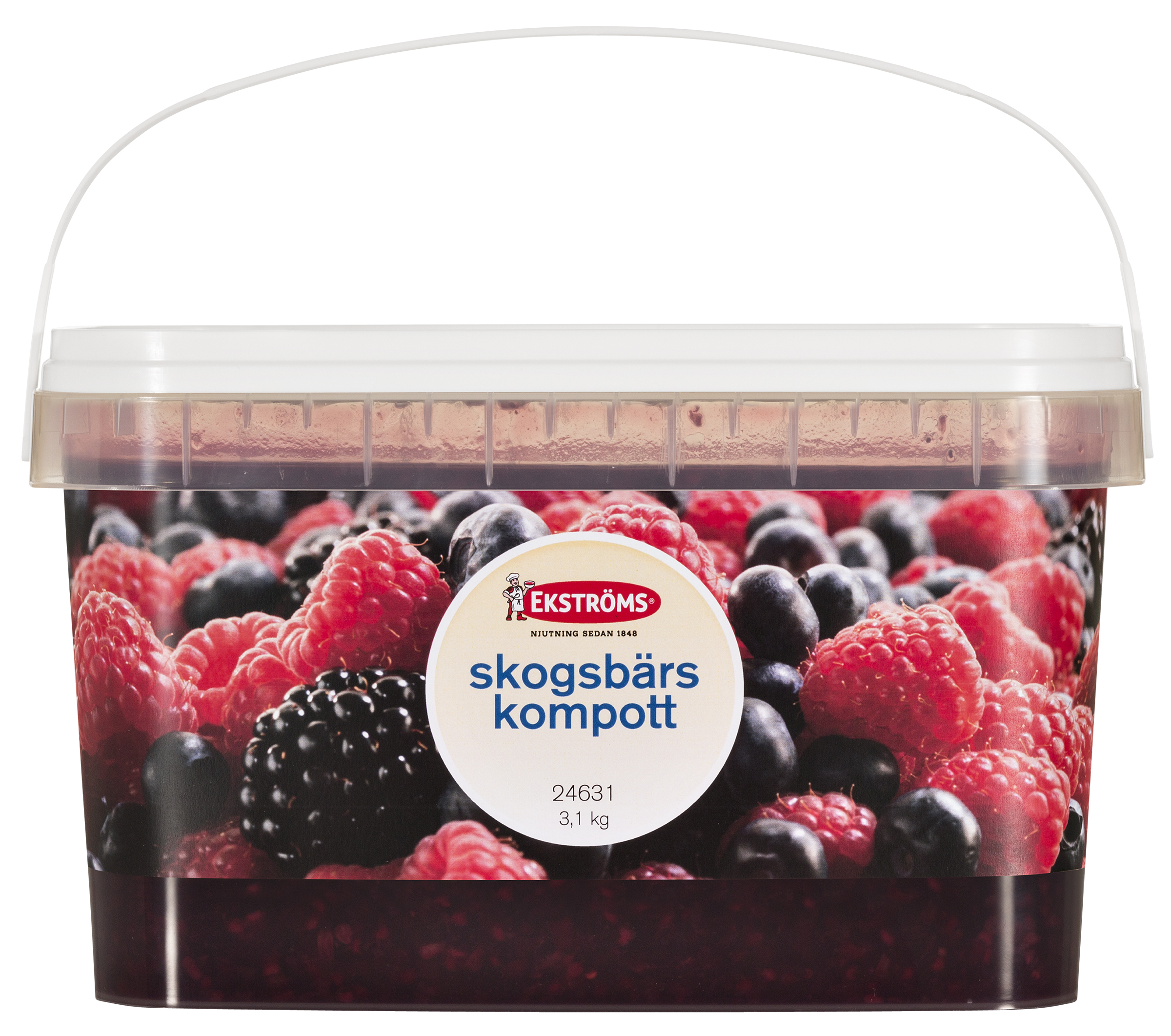 Skogsbärskompott