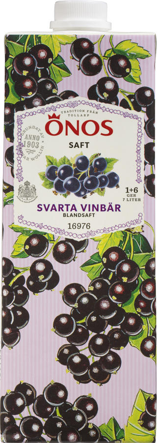 Blandsaft Svartvinbär 1+6