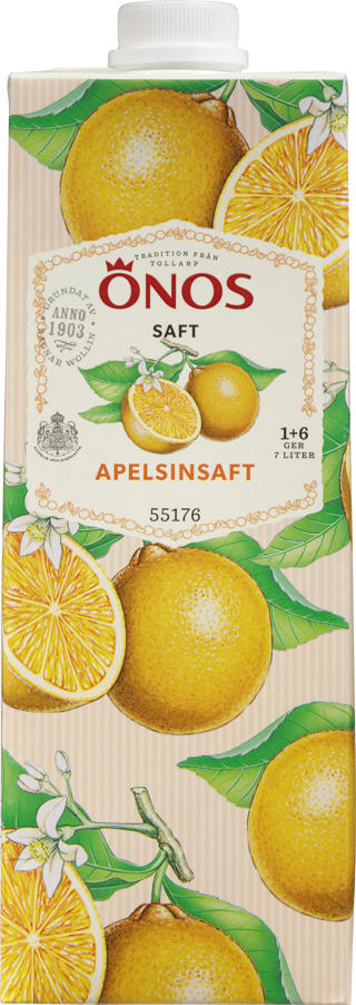 Apelsinsaft 1+6