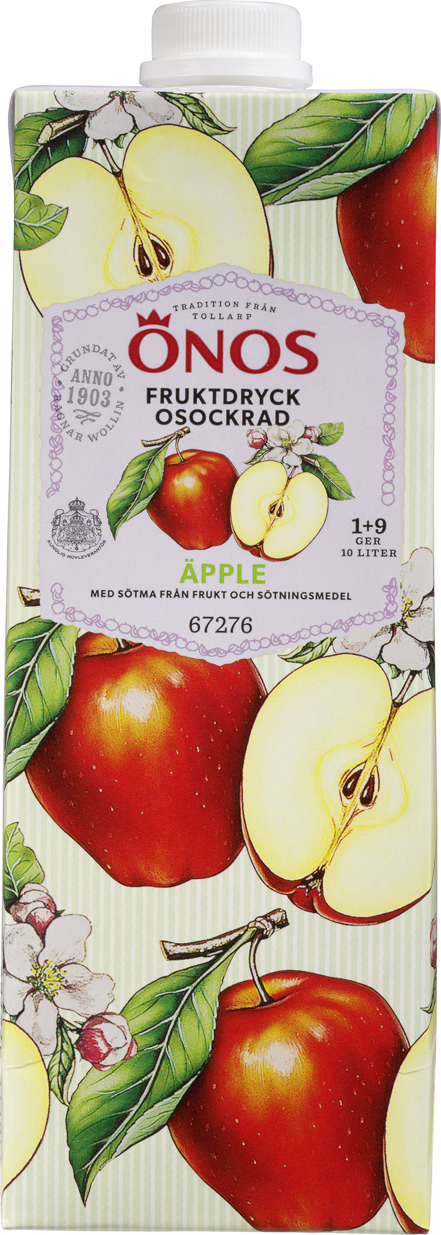 Äppledryck Osockrad 1+9