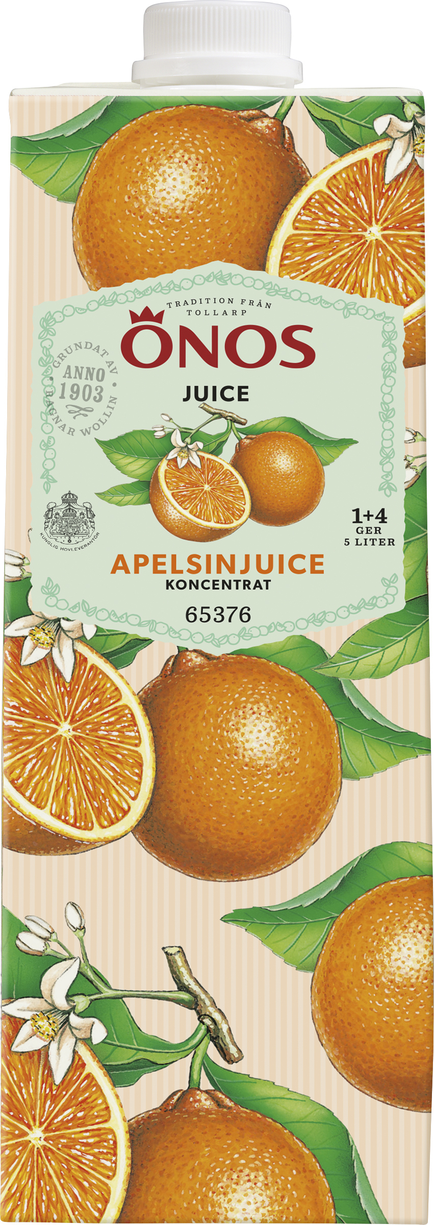 Apelsinjuice 1+4