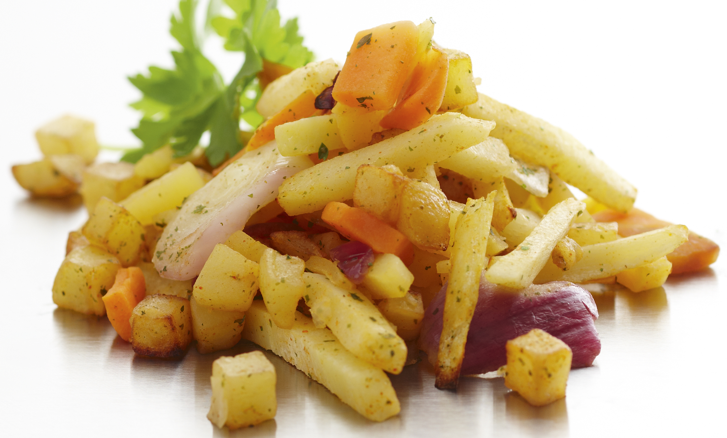 Vegetarisk Pytt med Rotfrukter_